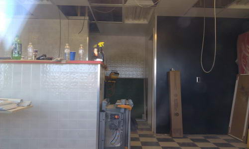 Danny Boys Drive In Movie Theaters - April 2013 Under Construction From Ron Gross (newer photo)